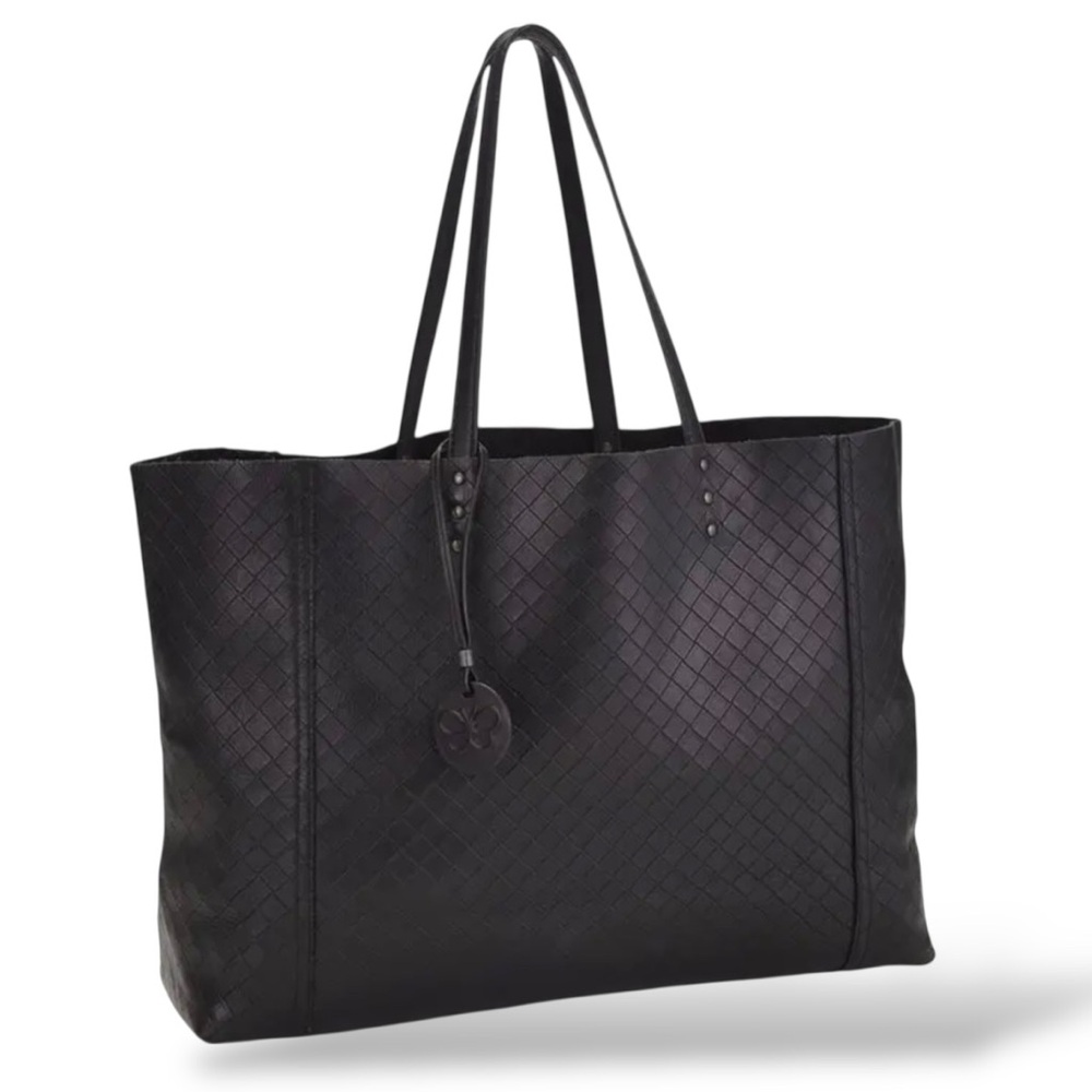 Bottega Veneta Intrecciomirage Butterfly Leather Tote Bag